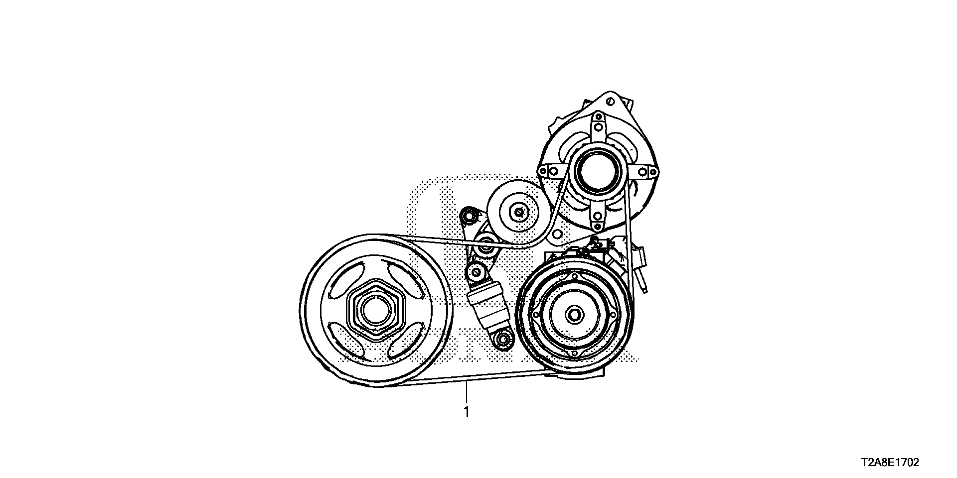 Honda 311105G0A01 - Alternator belt(3.5l): 001 pcs. onlydrive.pro