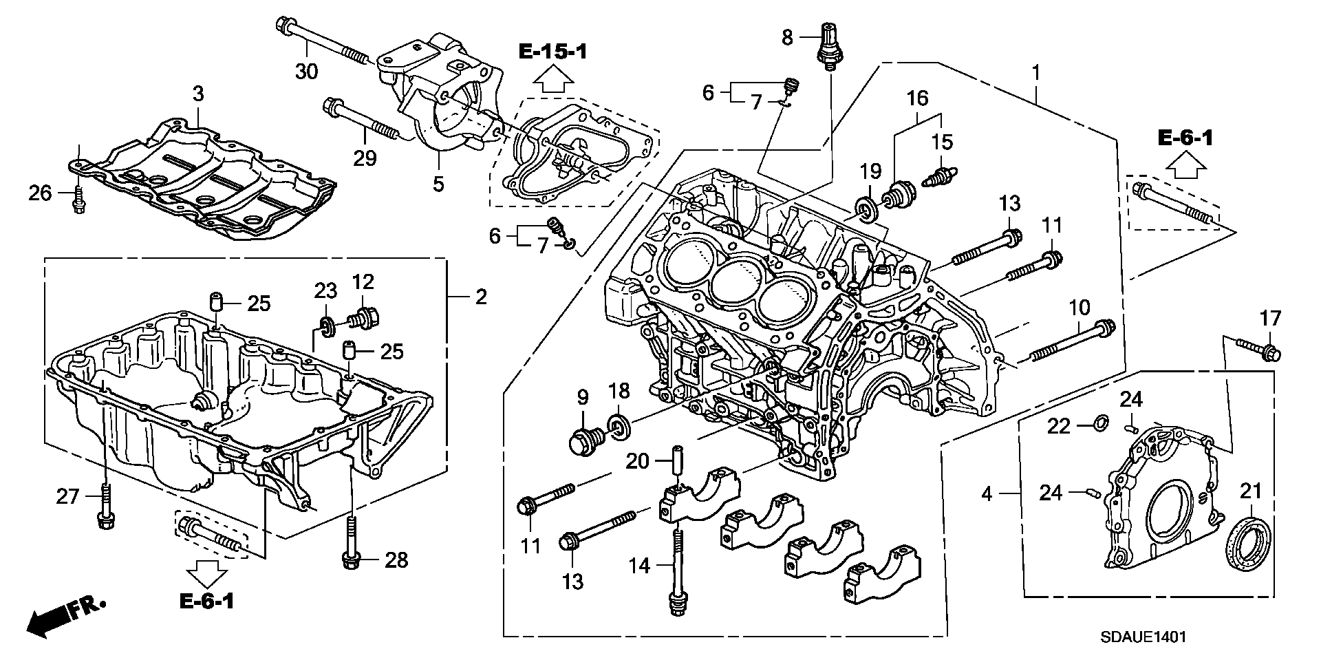 Honda 90009-PY3-000 - Sealing Plug, oil sump onlydrive.pro