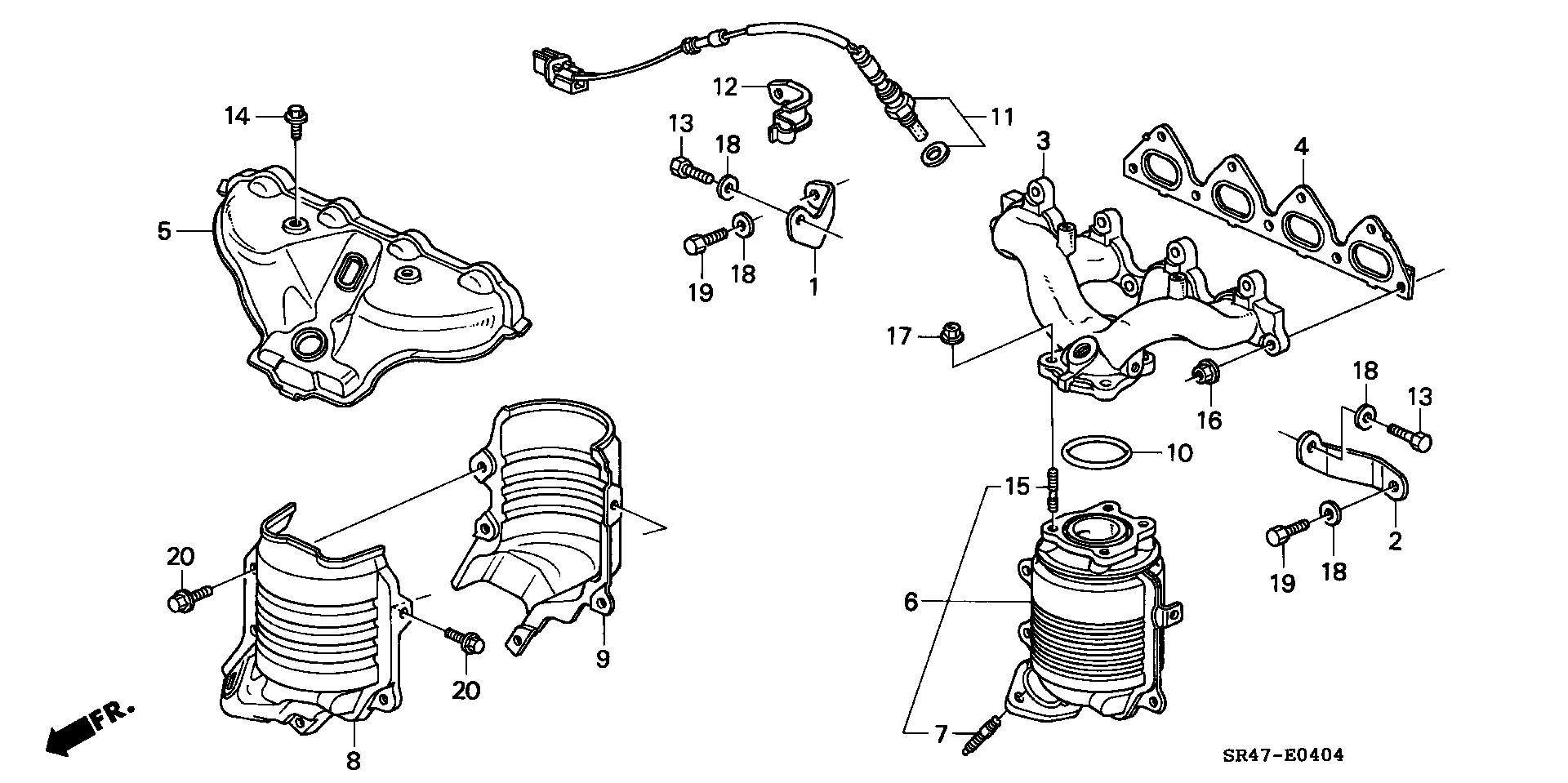 Honda 36531-P07-L02 - Oxygen, Lambda Sensor onlydrive.pro