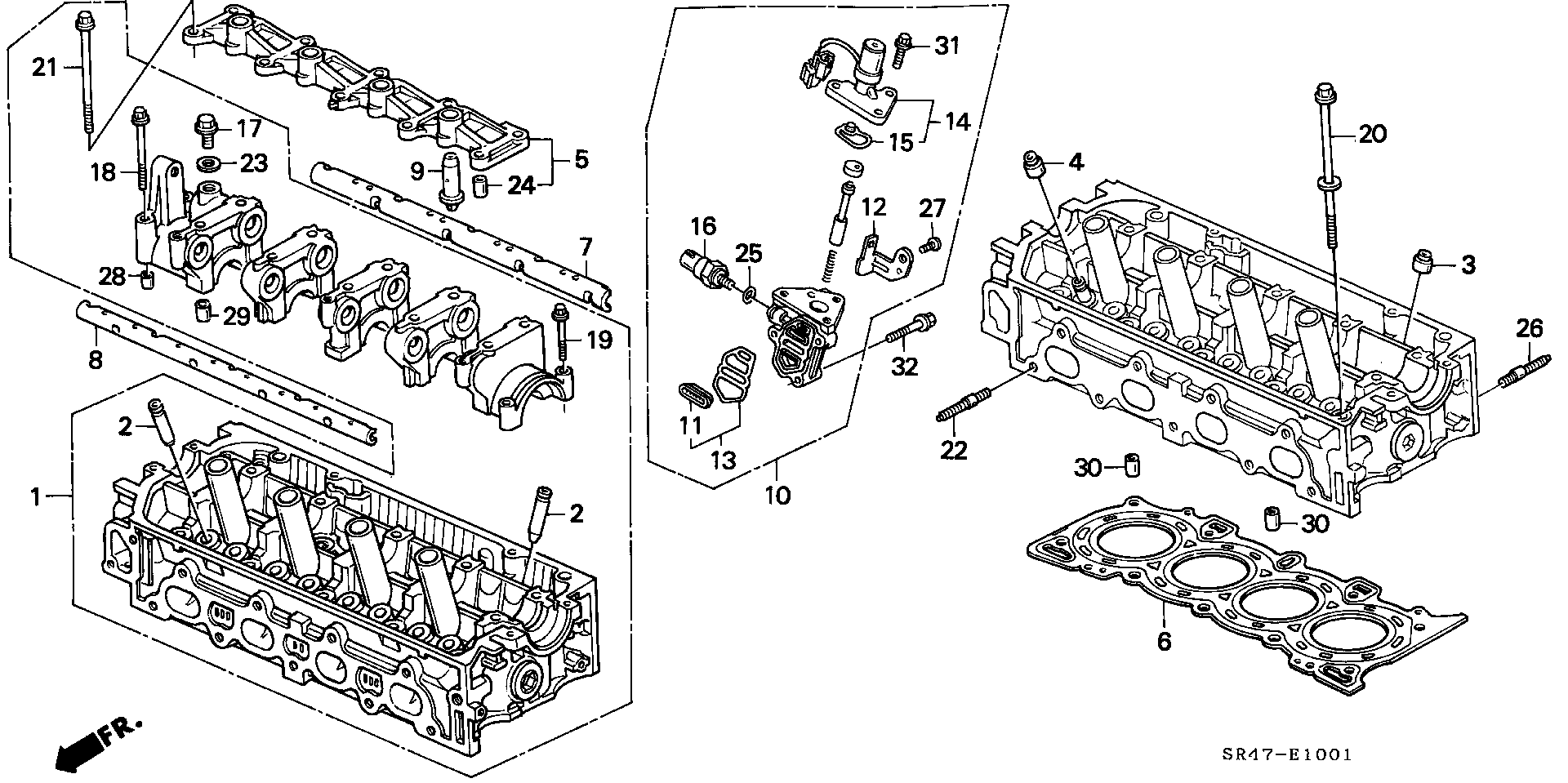 Honda 15825P08005 - Прокладка, впускной коллектор onlydrive.pro