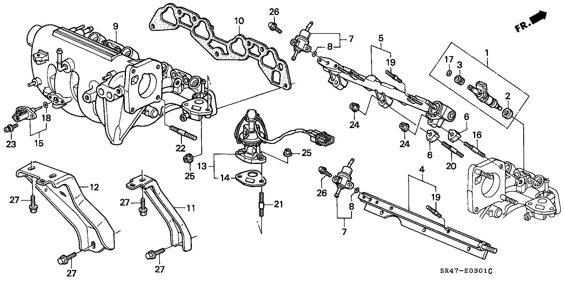 Honda 37880P05A00 - Sensor, intake air temperature onlydrive.pro