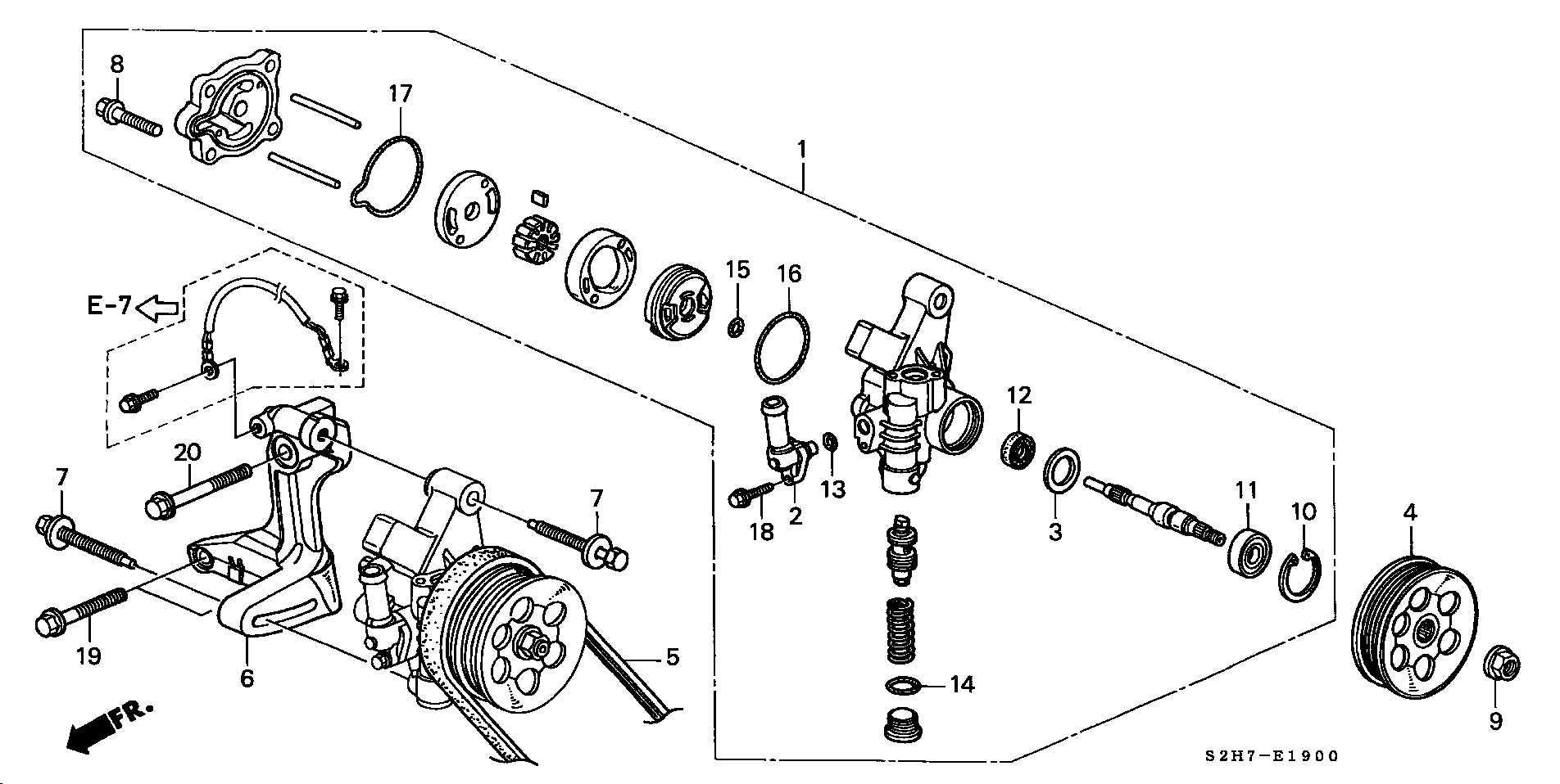 Honda 56992-P2A-003 - V formos rumbuoti diržai onlydrive.pro