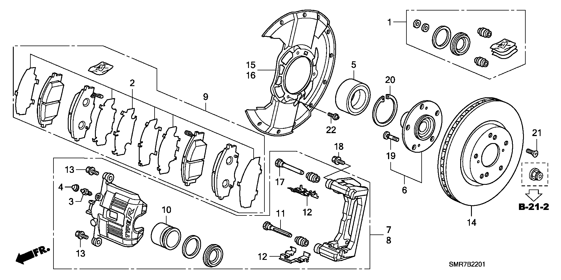 Honda 45251SMTE00 - Brake Disc onlydrive.pro