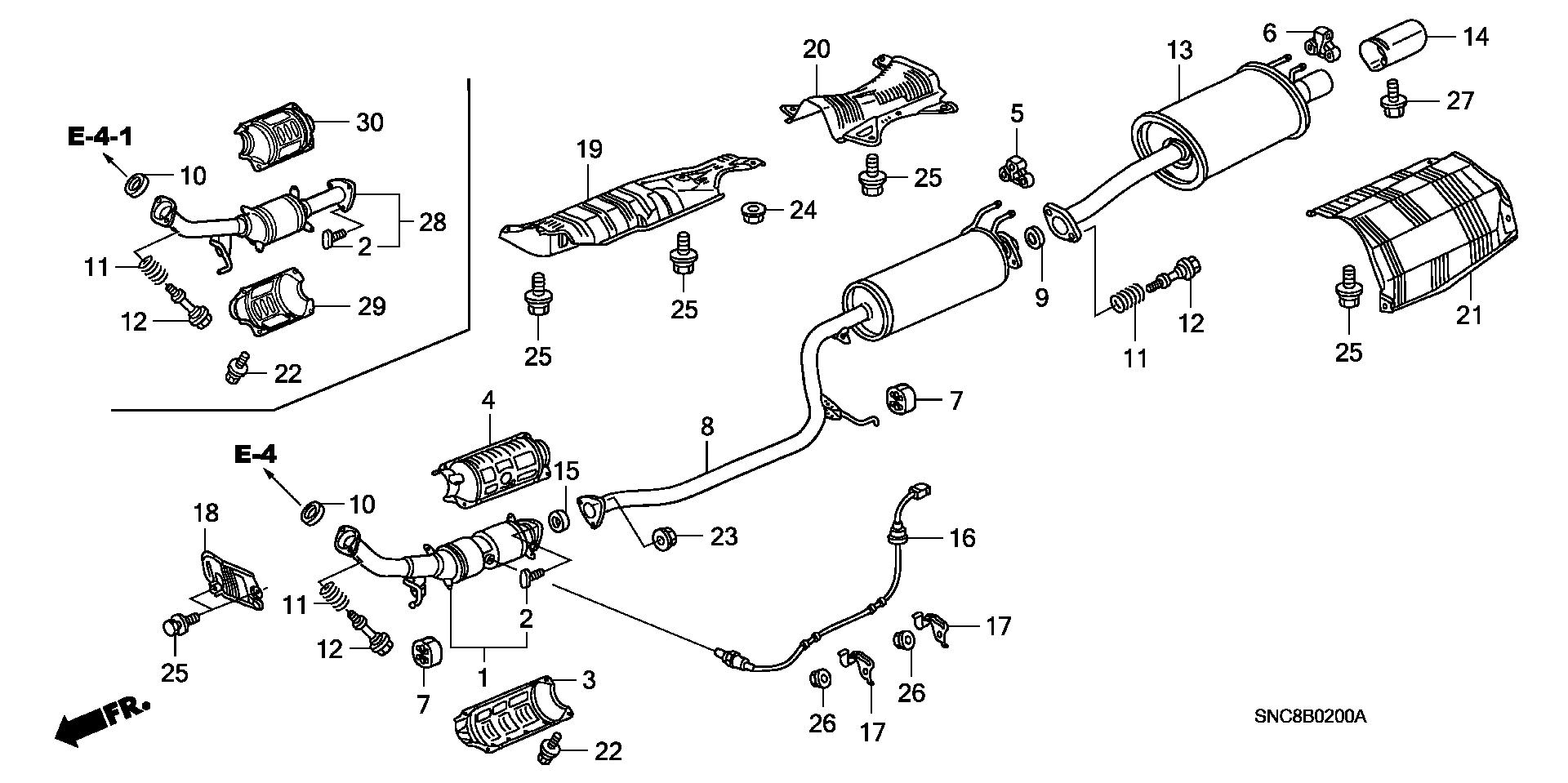 Honda 18229-S5A-J11 - Seal Ring, exhaust pipe onlydrive.pro