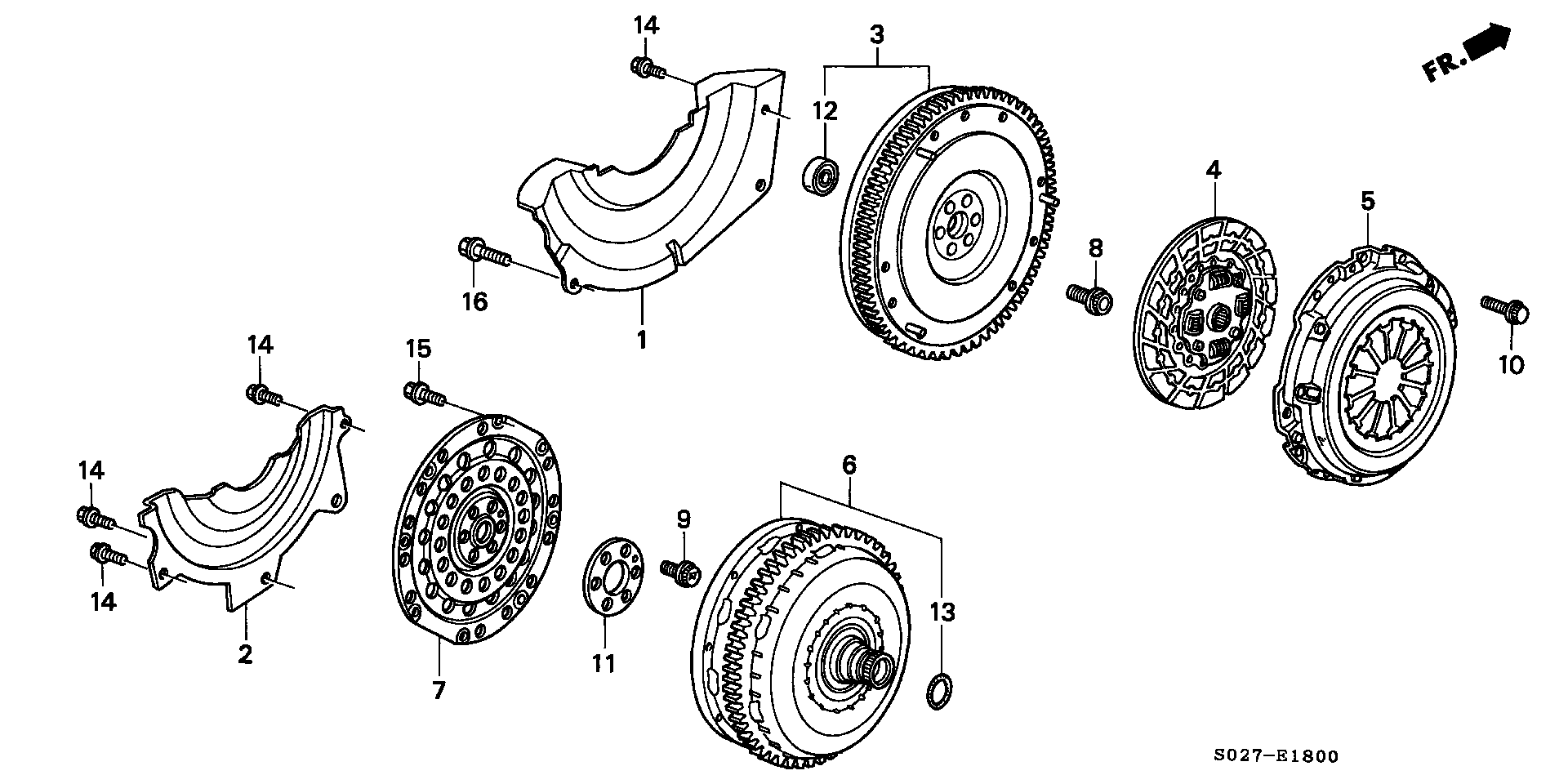 Honda 22300-P2E-003 - Clutch Pressure Plate onlydrive.pro