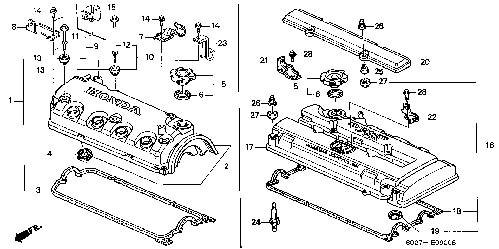 Honda 90442-P2A-000 - Tarpiklis onlydrive.pro