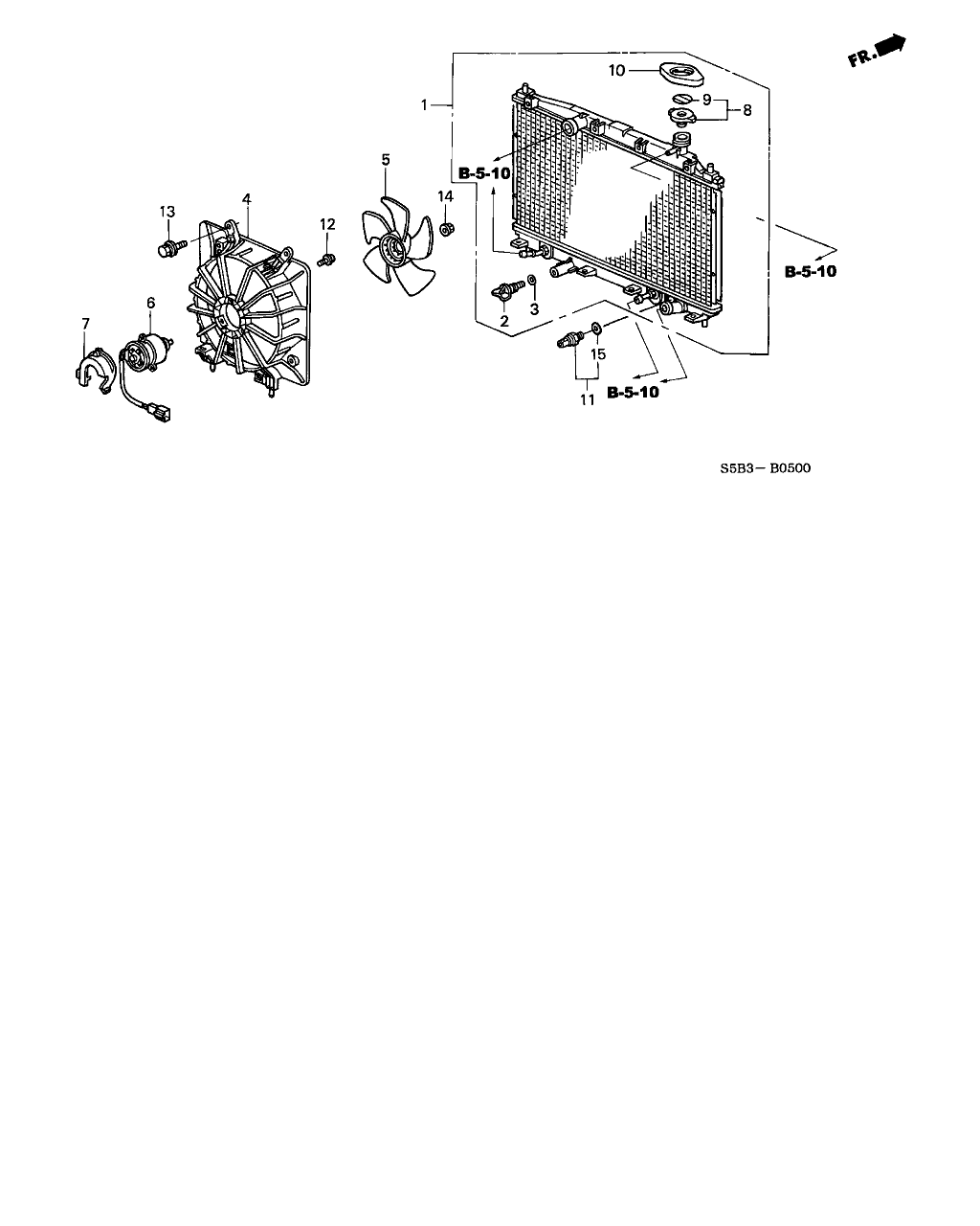 Honda 37760 PHM 004 - Termoslēdzis, Radiatora ventilators onlydrive.pro