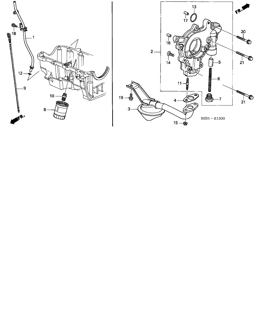 Honda 15400-PLC-004 - Oil pump oil strainer: 1 pcs. onlydrive.pro