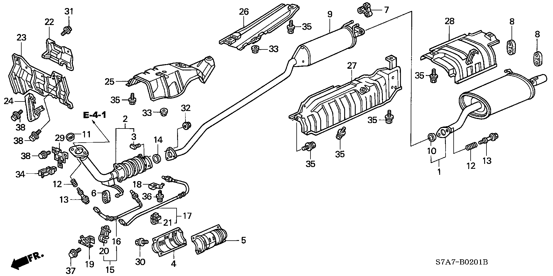 Honda 36531PNEE01 - Lambda jutiklis onlydrive.pro