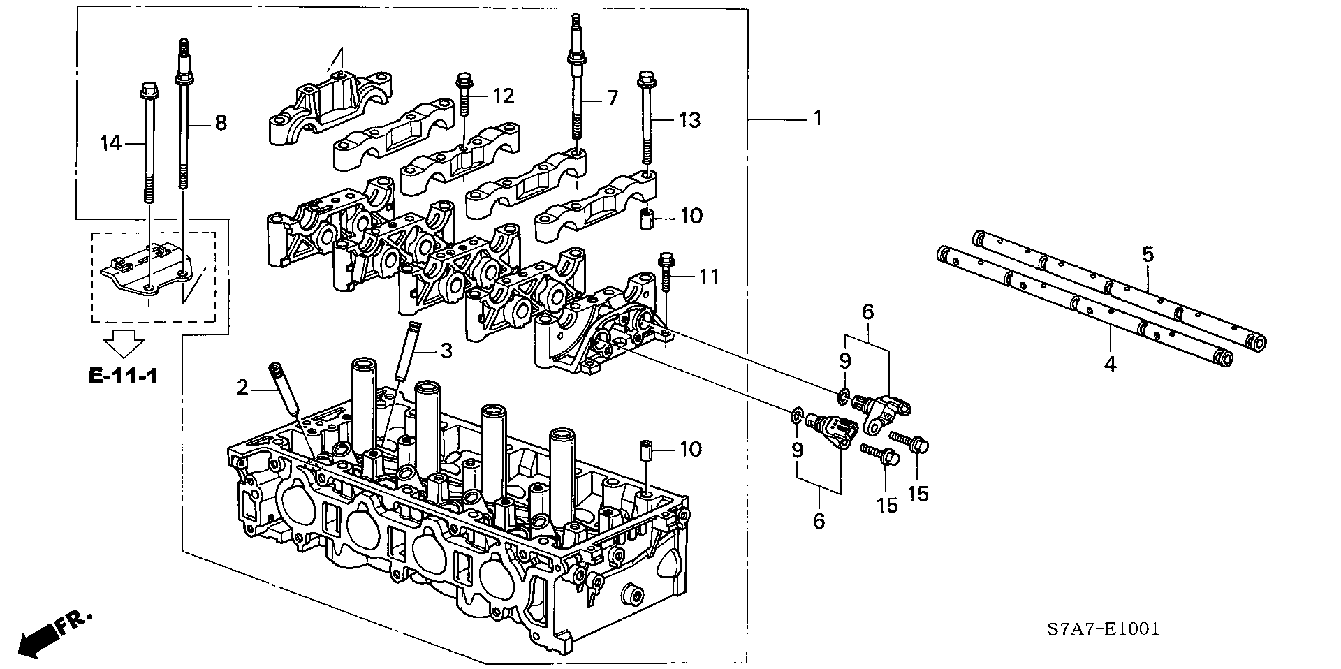 Honda 37510-PNB-003 - Impulsu devējs, Kloķvārpsta onlydrive.pro