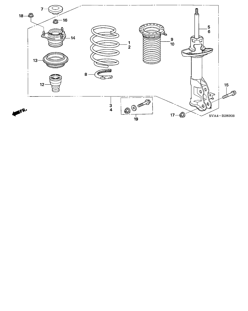 Honda 51726-SNA-G01 - Laager,amorditugilaager onlydrive.pro