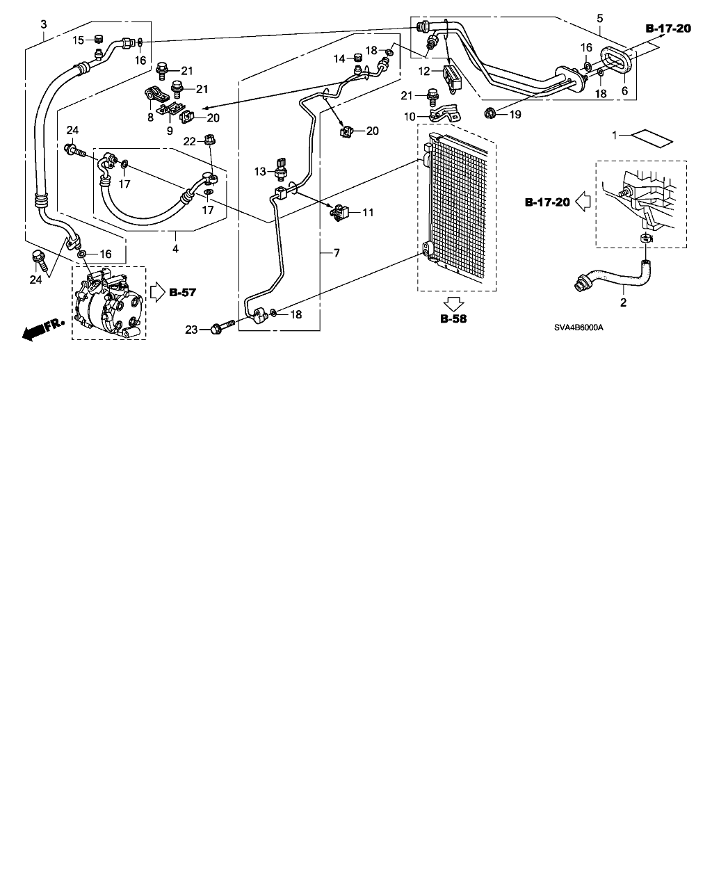 Honda 80871-SN7-003 - Tiiviste, imusarja onlydrive.pro