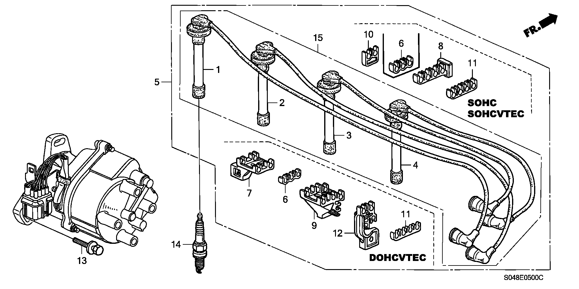 Honda 98079-5514E - Свеча зажигания onlydrive.pro