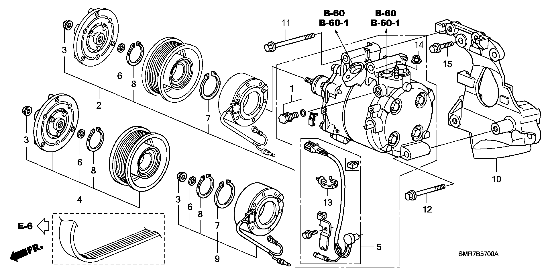 Honda 38 810 RSA E01 - Kompressor,kliimaseade onlydrive.pro