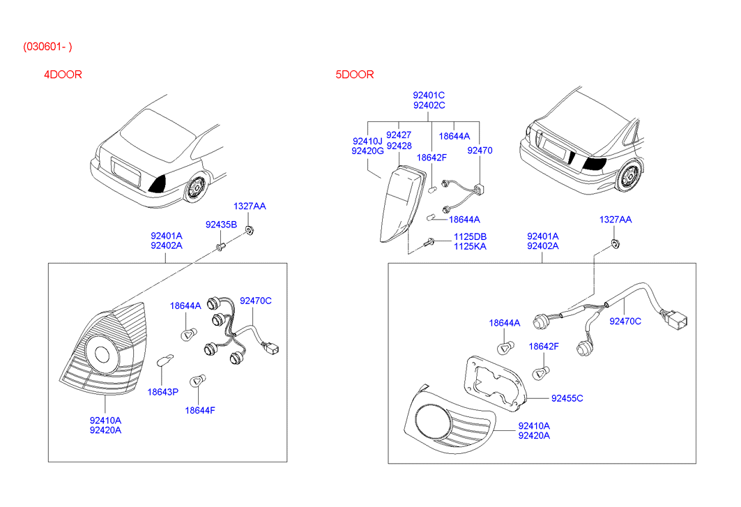 Hyundai 1864318004 - Kvēlspuldze, Papildus bremžu signāla lukturis onlydrive.pro