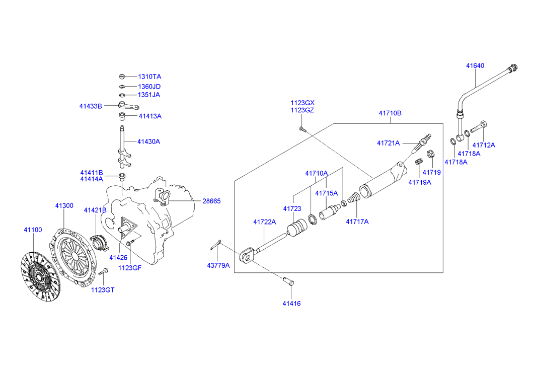 Hyundai 41300-28031 - Clutch Pressure Plate onlydrive.pro