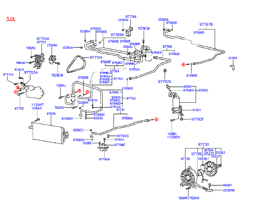 Mitsubishi 9771333340 - Поликлиновой ремень onlydrive.pro