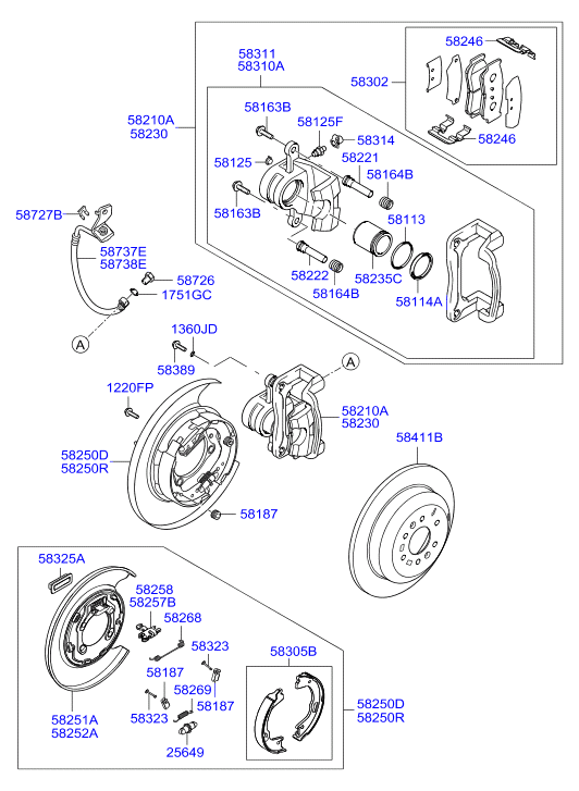 KIA 58302 0WA00 - Brake Pad Set, disc brake onlydrive.pro