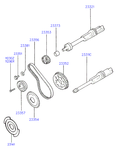 KIA 23356 33160 - Hammashihnat onlydrive.pro