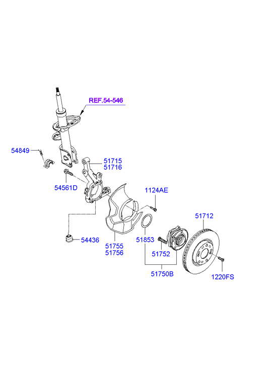 KIA 51750-2B010 - Pyöränlaakerisarja onlydrive.pro