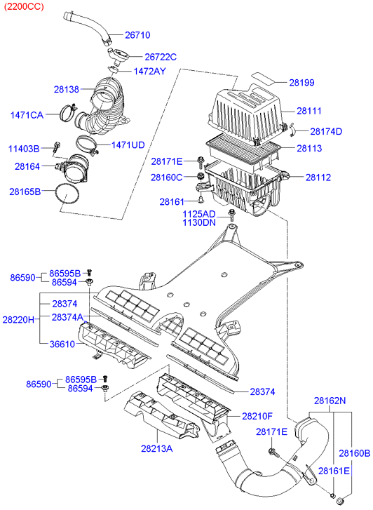 Hyundai 1471165006B - Pakoputki onlydrive.pro