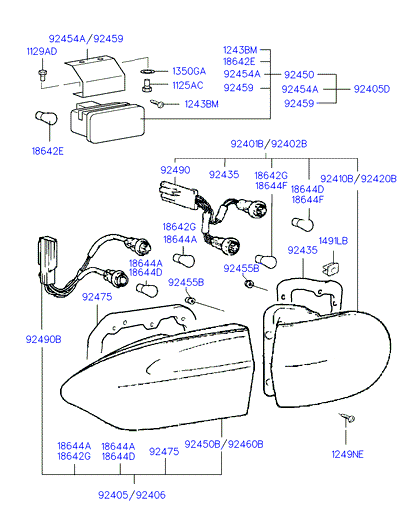 KIA 18642-21008E - Bulb, daytime running light onlydrive.pro