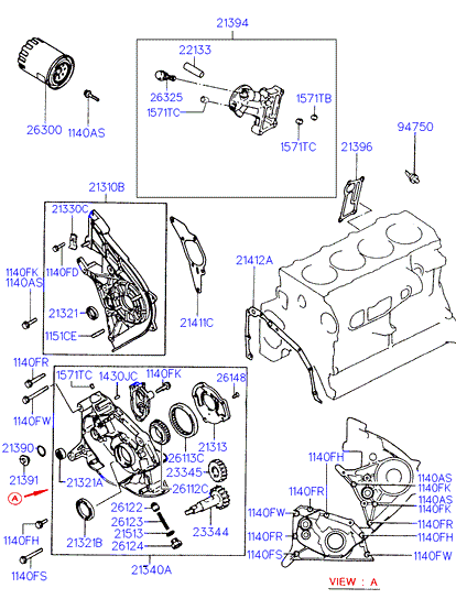 Hyundai 26300-42040 - Масляный фильтр onlydrive.pro