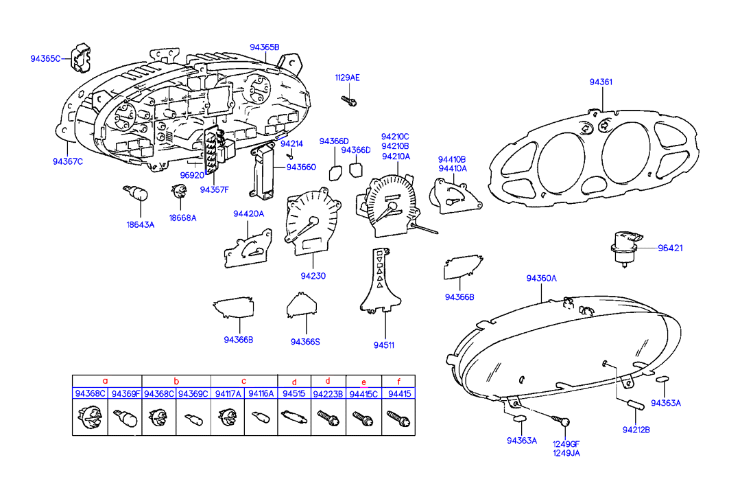 Hyundai 9436936000 - Kvēlspuldze, Papildus bremžu signāla lukturis onlydrive.pro