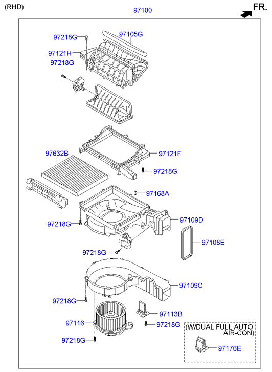 Hyundai 97133-2B005 - Filtras, salono oras onlydrive.pro