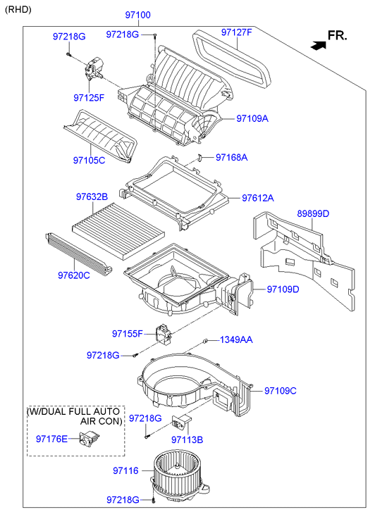 KIA 97133-2W000 - Filter,salongiõhk onlydrive.pro