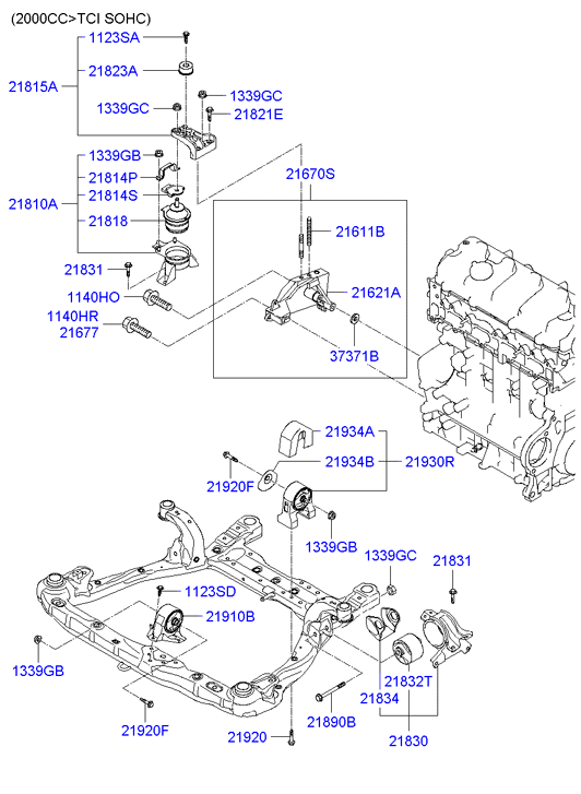 Hyundai 1339610003 - Nut, exhaust manifold onlydrive.pro