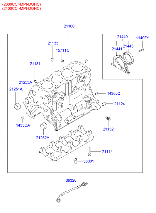 Hyundai 3951038021 - Knock Sensor onlydrive.pro