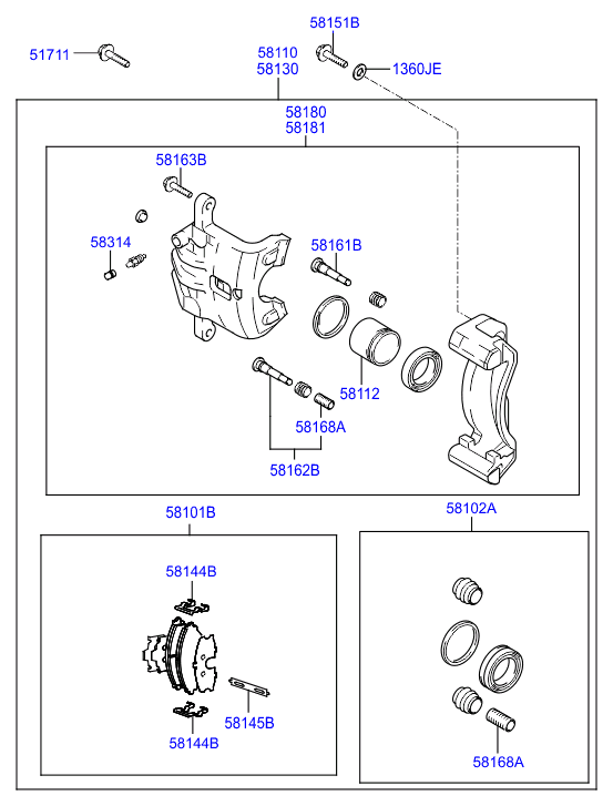 KIA 58101-17A00 - Brake Pad Set, disc brake onlydrive.pro