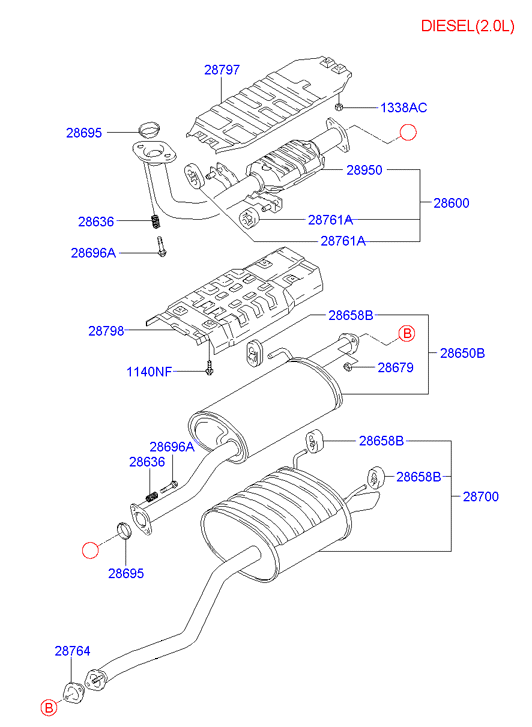 KIA 28695-3A800 - Ring - seal onlydrive.pro