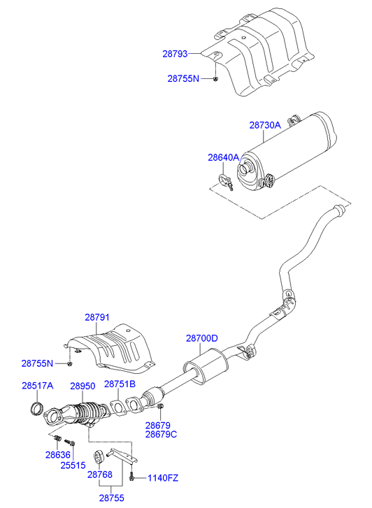 BMW 2869702000 - Spring, exhaust pipe onlydrive.pro