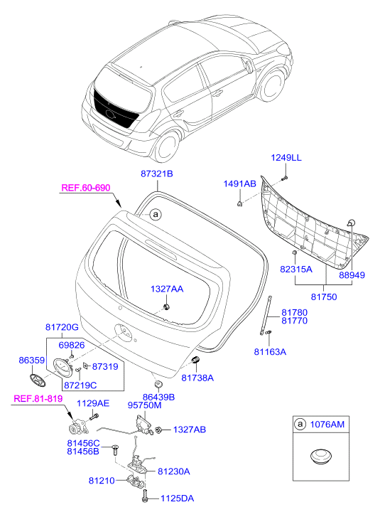 KIA 81770-1J000 - Gas Spring, boot, cargo area onlydrive.pro