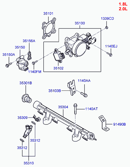 KIA 35170 23500 - Sensor, throttle position onlydrive.pro