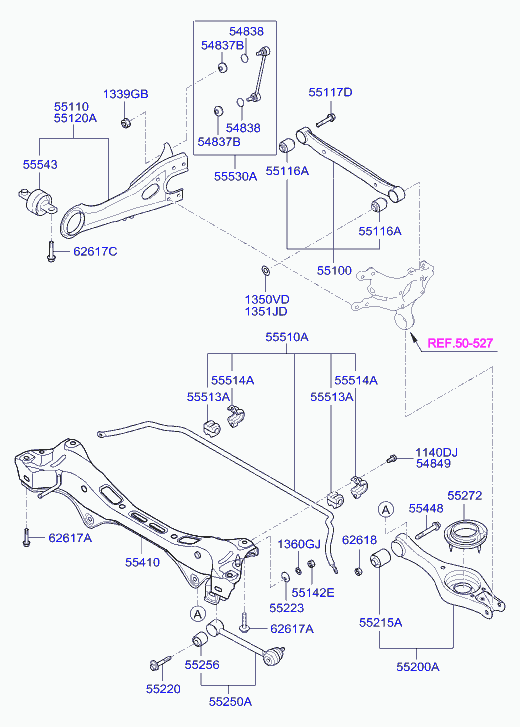 KIA 55210-2H000 - Track Control Arm onlydrive.pro