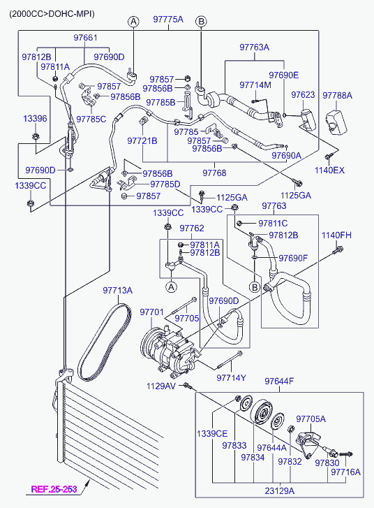 Hyundai 97701-2H002 - Kompressor,kliimaseade onlydrive.pro