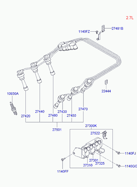 Hyundai 18811-11061 - Spark Plug onlydrive.pro