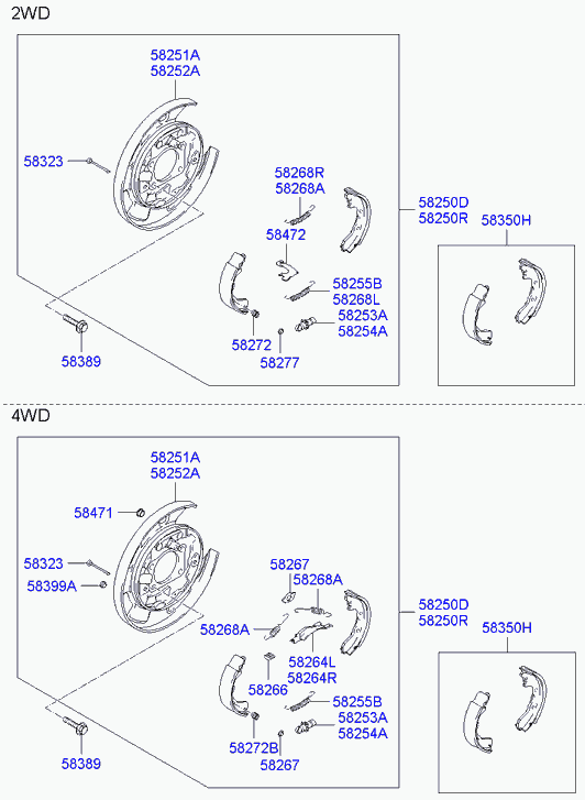 Hyundai 58254-2E000 - Adjuster, braking system onlydrive.pro