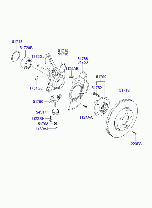 Hyundai 51712-2E300 - Brake Disc onlydrive.pro