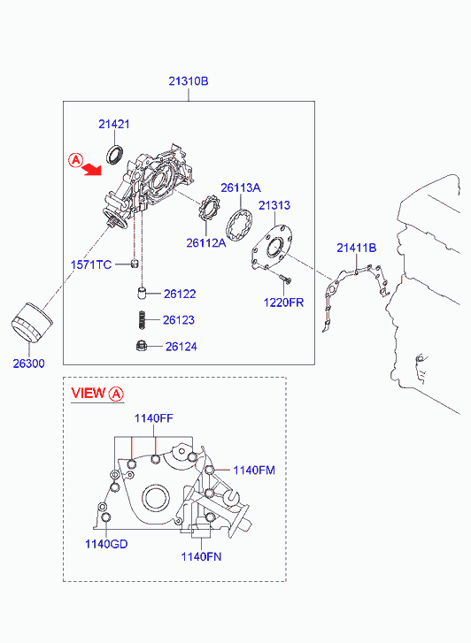 MAZDA 26300-35503 - Масляный фильтр onlydrive.pro