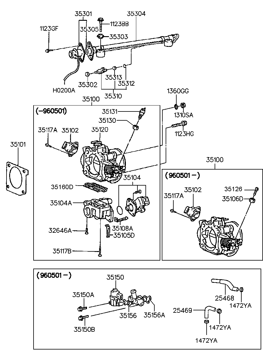 Hyundai 3530232800 - Tihend,sisselaskekollektor onlydrive.pro