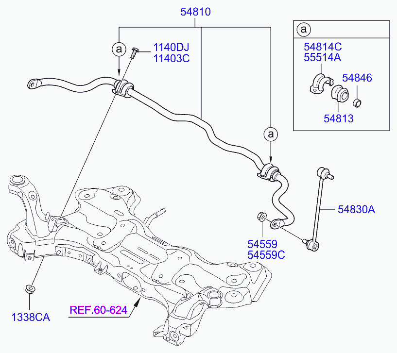 Hyundai 1338610007K - Top Strut Mounting onlydrive.pro