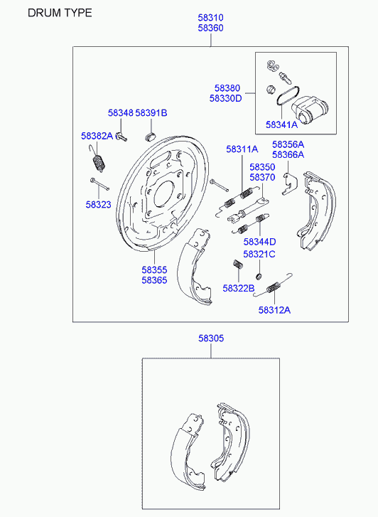 KIA 58360-H1010 - Pidurisadul onlydrive.pro