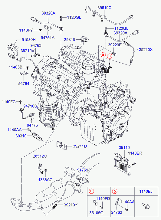 Hyundai 39210-3C200 - Lambda andur onlydrive.pro