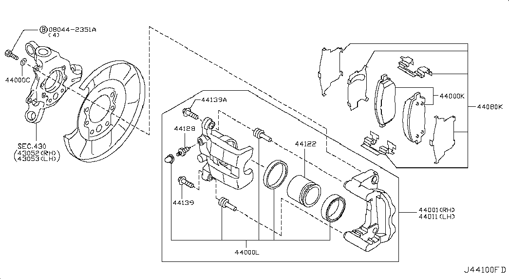 NISSAN D40601MB0A - Jarrupala, levyjarru onlydrive.pro