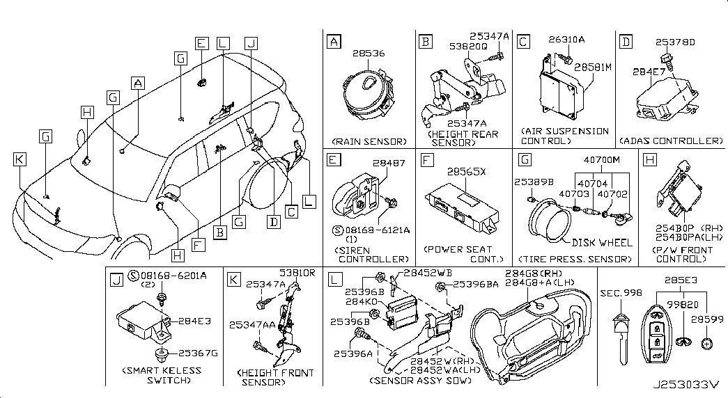 NISSAN 40700-6WY0A - Датчик давления в шинах onlydrive.pro