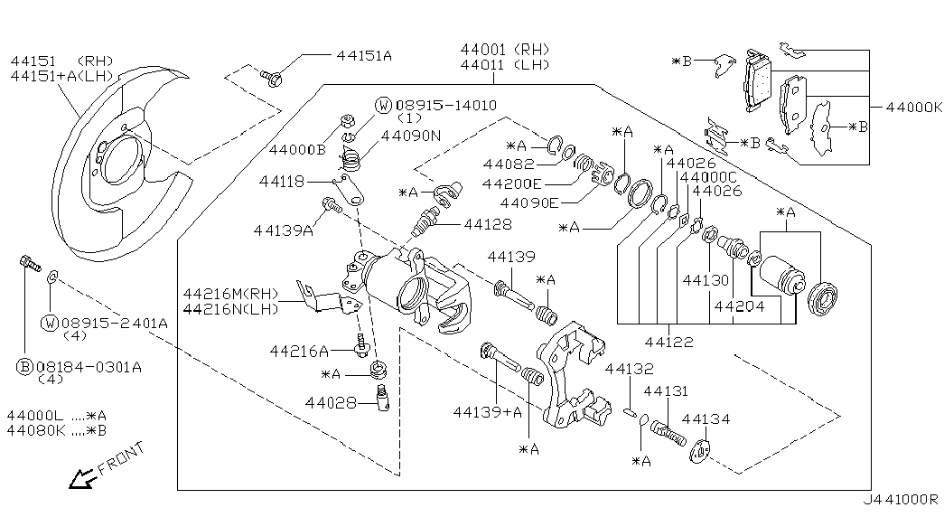 NISSAN 4412361E00 - Piston, brake caliper onlydrive.pro